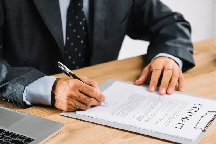 درخواست وکیل